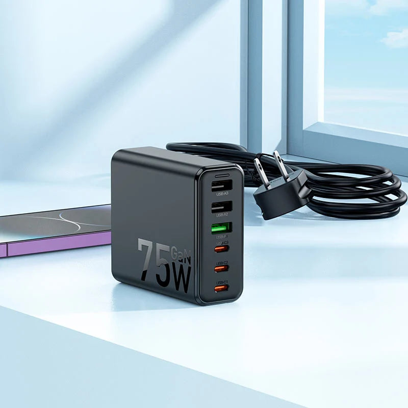 Hoco GaN Six-Port Fast Charger